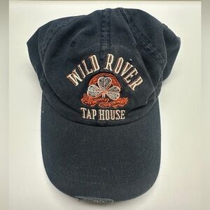 J.Crew Navy Cap with Embroidered Details - One Size